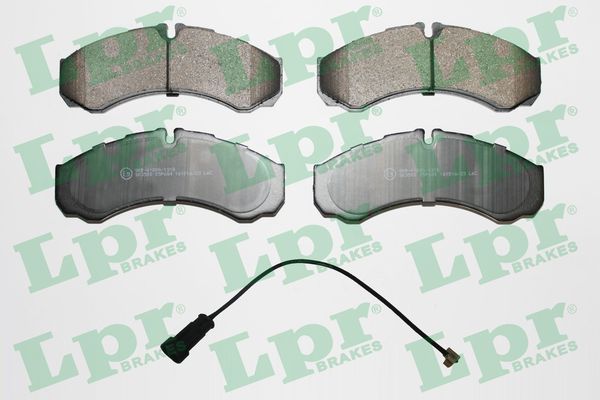 Zestaw klocków hamulcowych, hamulce tarczowe LPR 05P684C