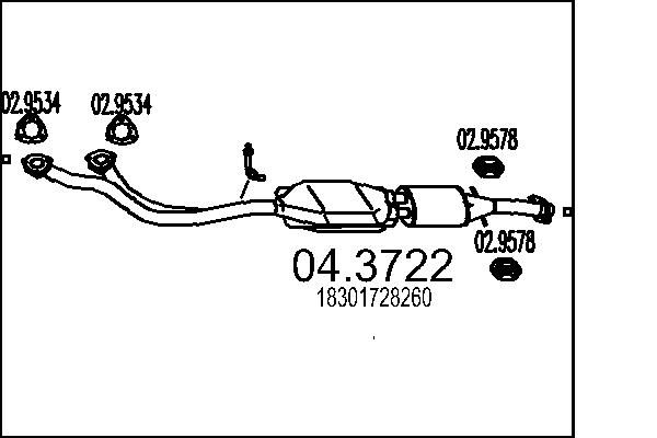 Katalizator MTS 18301728260