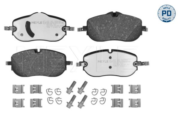set placute frana,frana disc MEYLE -PD: Advanced performance and design. 025 265 7920/PD