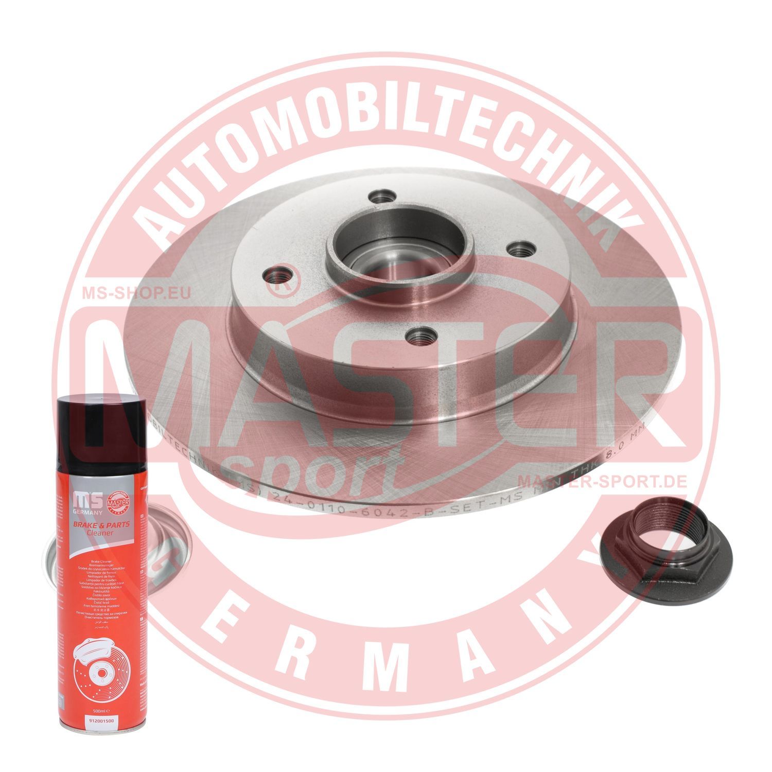 Tarcza hamulcowa MASTER-SPORT GERMANY 2401106042B-PCS-MSP
