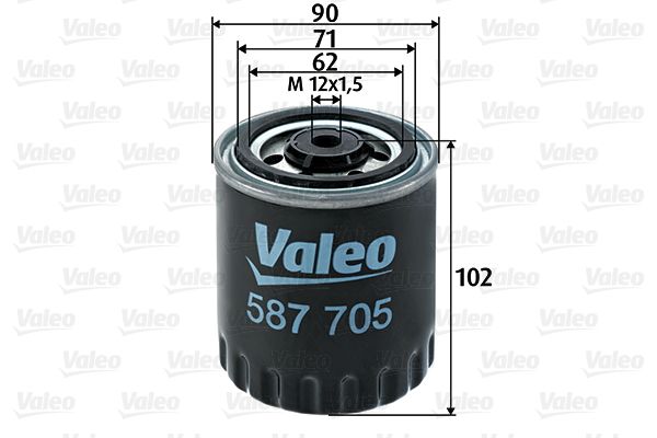 Palivový filter VALEO 587705