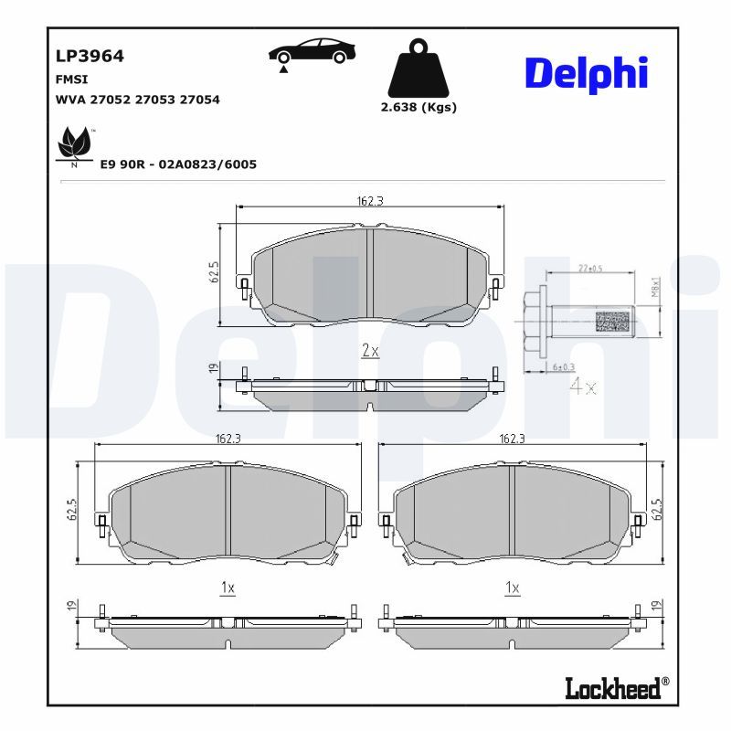 DELPHI LP3964