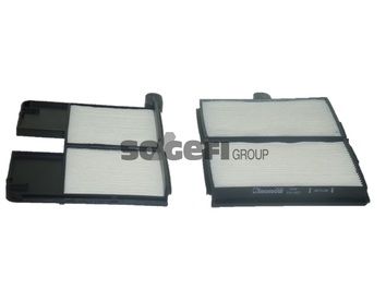 Filtr, wentylacja przestrzeni pasażerskiej TECNOCAR E349-2