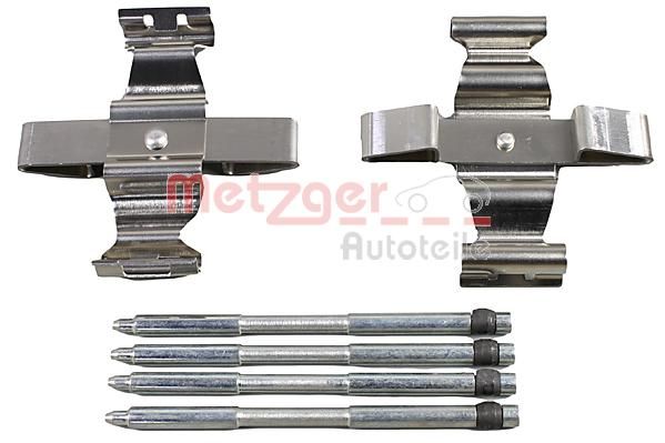 Zestaw akcesoriów, klocki hamulcowe METZGER AUTOTEILE 109-0107