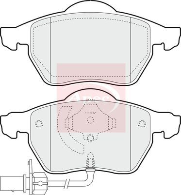 Apec - Front Brake Pad Set