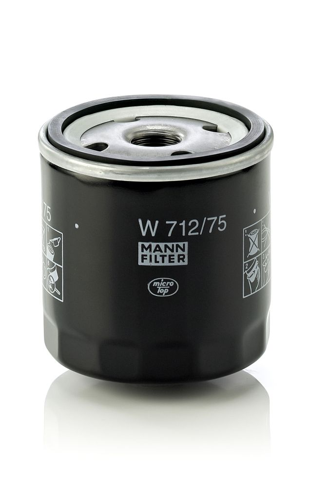 Olejový filter MANN-FILTER W 712/75