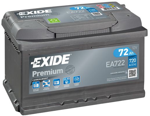 Štartovacia batéria EXIDE EA722