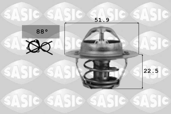 Termostat, środek chłodzący SASIC 9000124