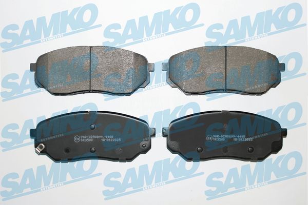 Sada brzdových destiček, kotoučová brzda SAMKO 5SP2035
