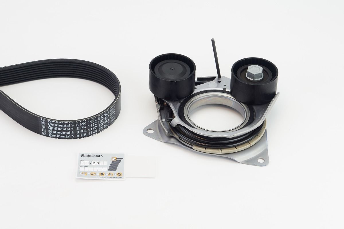 Set curea transmisie cu caneluri CONTINENTAL CTAM 8PK1122 EXTRA K1