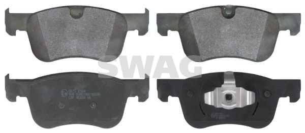 Zestaw klocków hamulcowych, hamulce tarczowe SWAG 64 91 6957