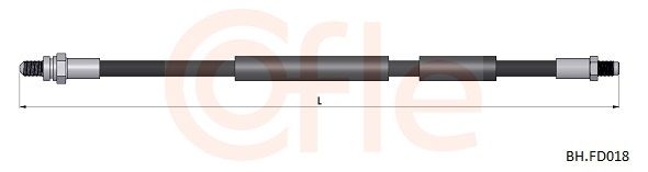 Furtun frana COFLE 92.BH.FD018