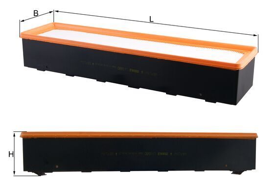 Filtru, aer habitaclu MAHLE LA 1680