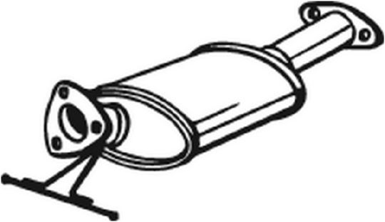 Filtr sadzy / filtr cząstek stałych, układ wydechowy BOSAL 36050567