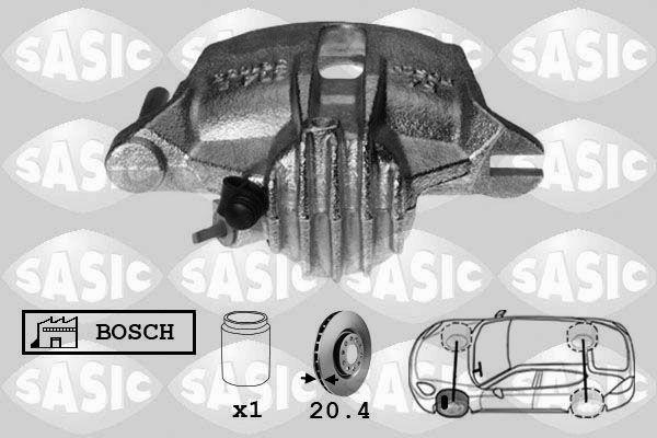 Zacisk hamulca SASIC 6500006