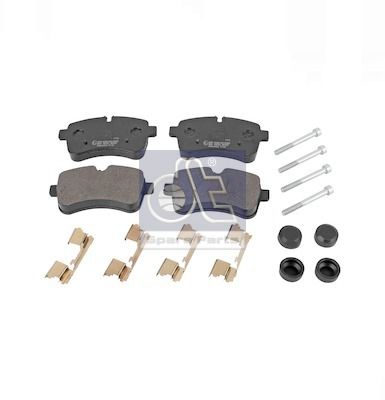 Zestaw klocków hamulcowych, hamulce tarczowe DT SPARE PARTS 7.92618