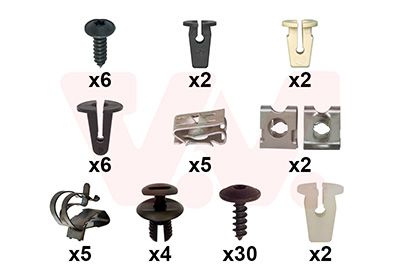 Set montaj, bara protectie VAN WEZEL 4946794