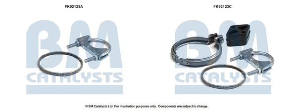 Zestaw montażowy, katalizator BM CATALYSTS FK92123