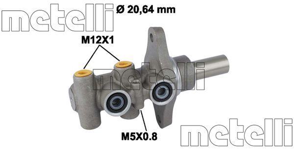 Pompa hamulcowa METELLI 05-0810