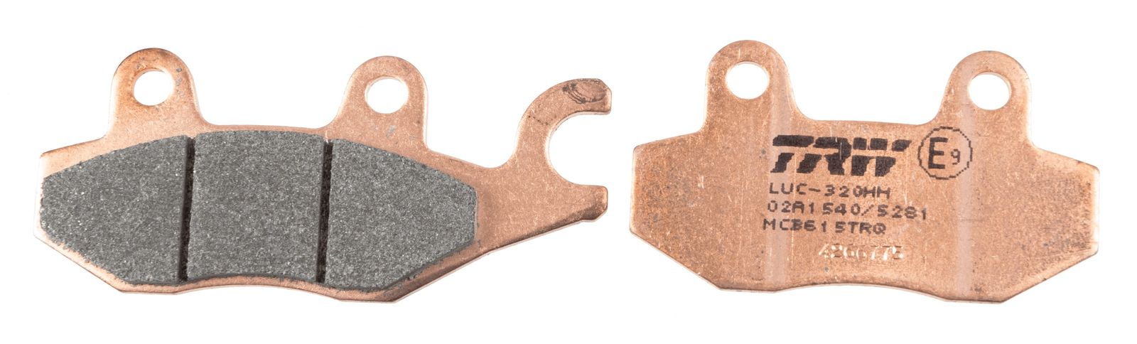 Kit de plaquettes de frein, frein à disque