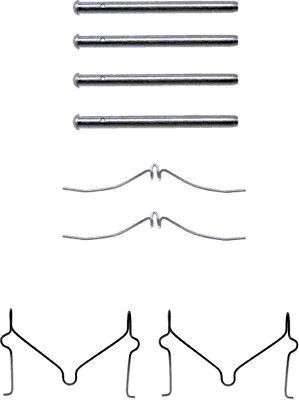 Set accesorii, placute frana TEXTAR 82029400