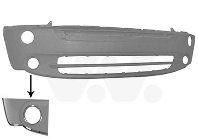 Zderzak VAN WEZEL 0503576