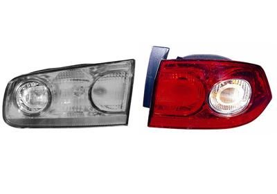 Lampa tylna zespolona VAN WEZEL 4349932