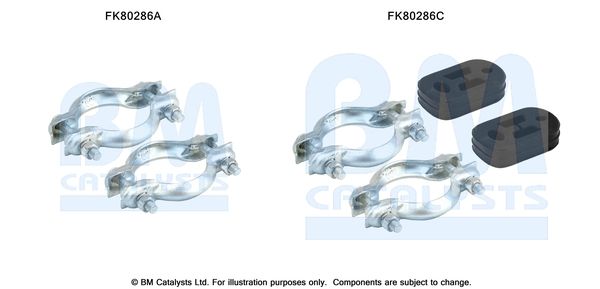 Zestaw montażowy, katalizator BM CATALYSTS FK80286