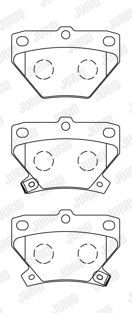 Piduriklotsi komplekt,ketaspidur