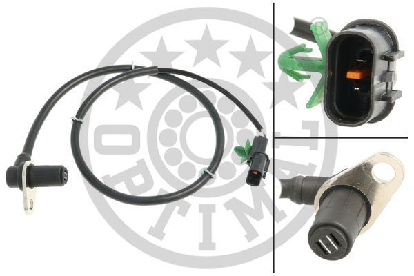 Czujnik, prędkość obrotowa koła OPTIMAL 06-S754