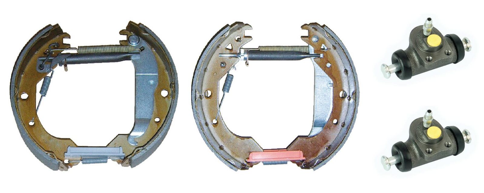 Jeu de mâchoires de frein