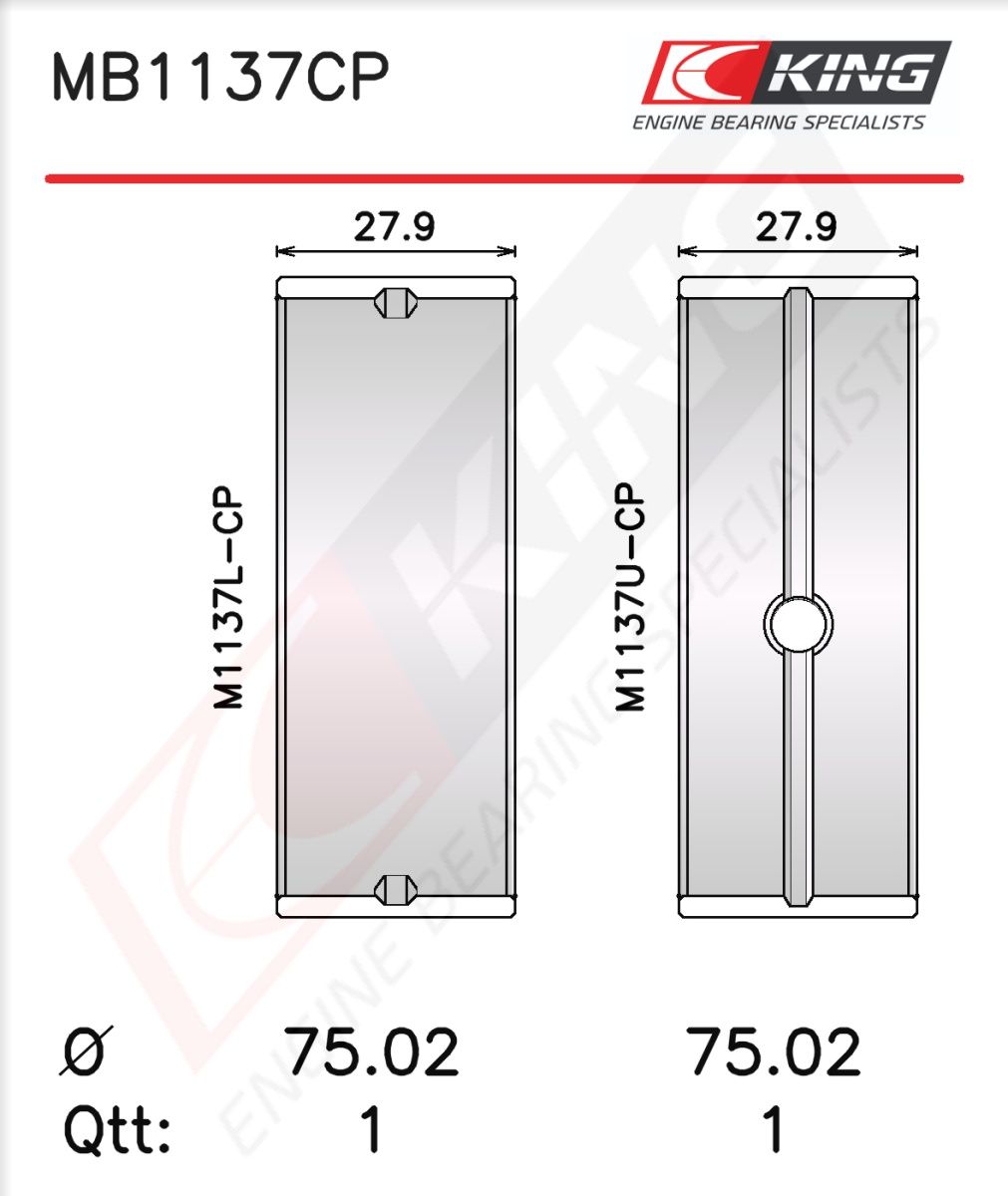 KING MB1137CP