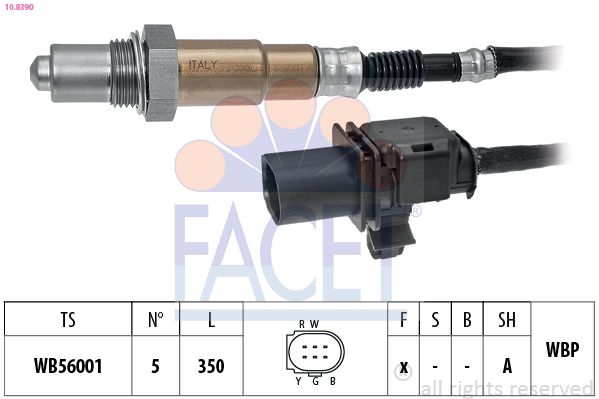 Sonda lambda FACET 10.8390