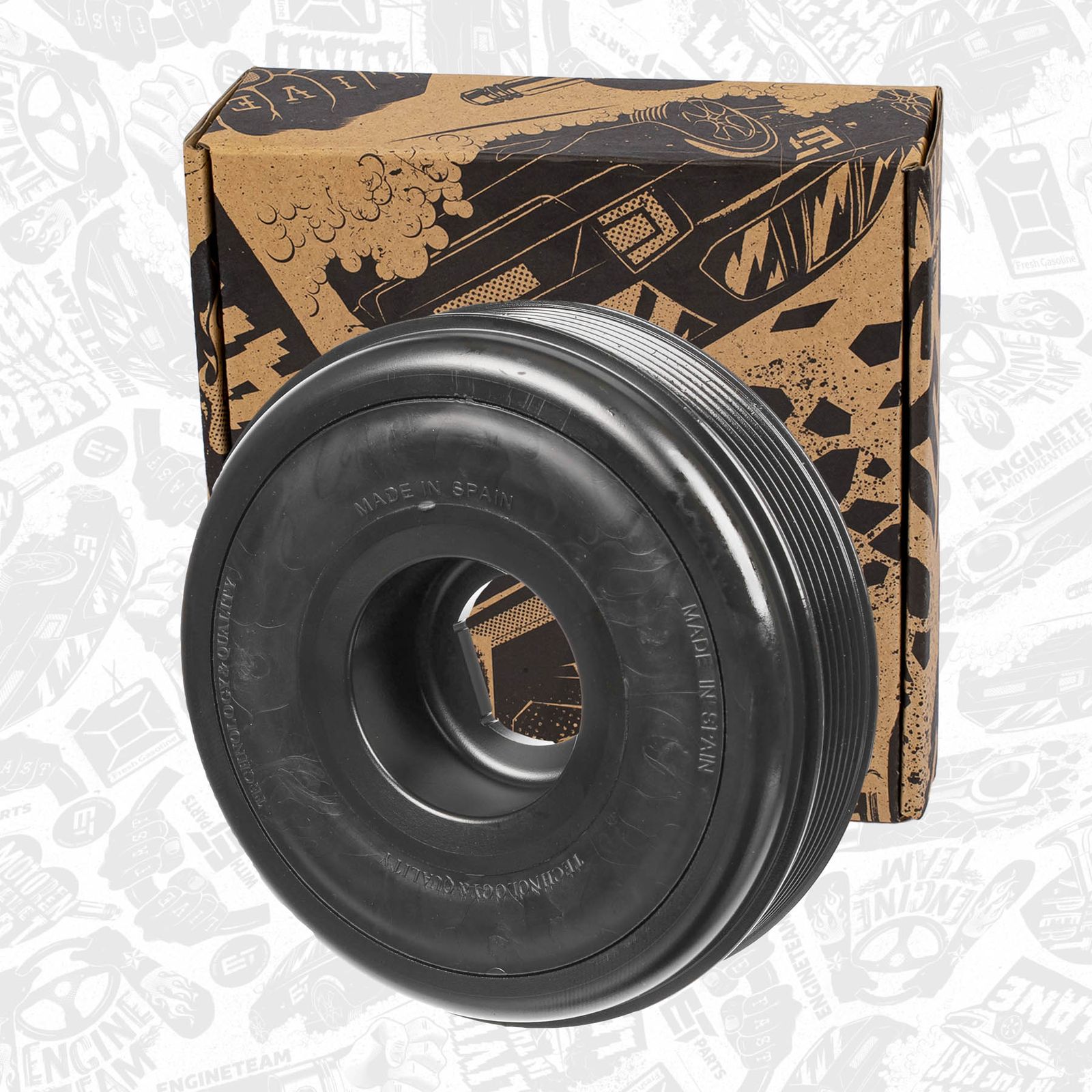 Fulie curea, arbore cotit ET ENGINETEAM PC0017