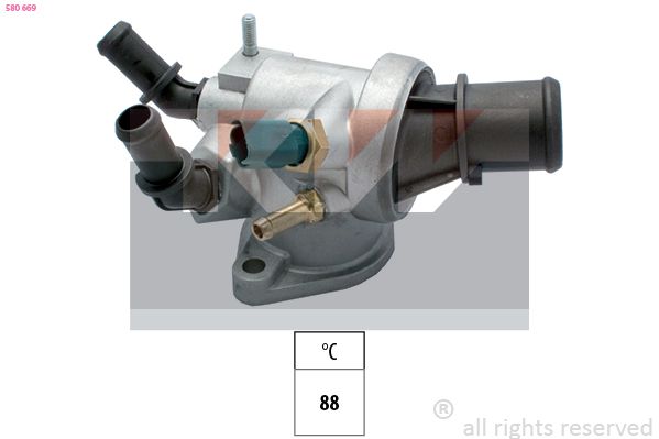 Termostat, środek chłodzący KW 580 669