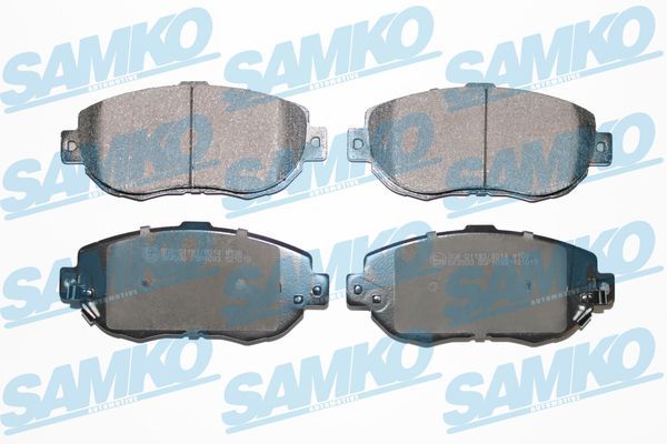 Levně Sada brzdových destiček, kotoučová brzda SAMKO 5SP1033