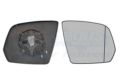 Sklo do zrcátka, vnější zrcátko VAN WEZEL 3089838