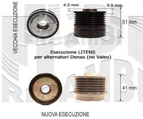 Alternator - sprzęgło jednokierunkowe CALIBER 87882