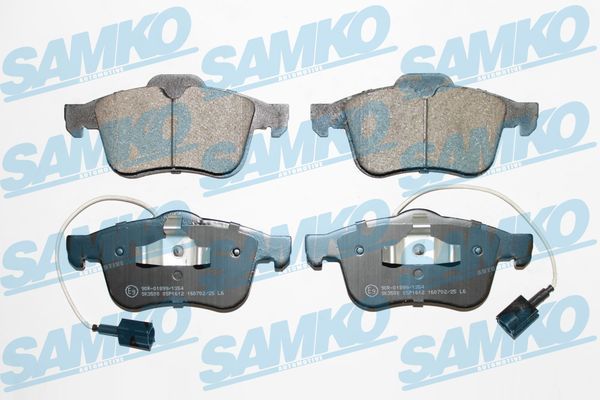Sada brzdových destiček, kotoučová brzda SAMKO 5SP1612