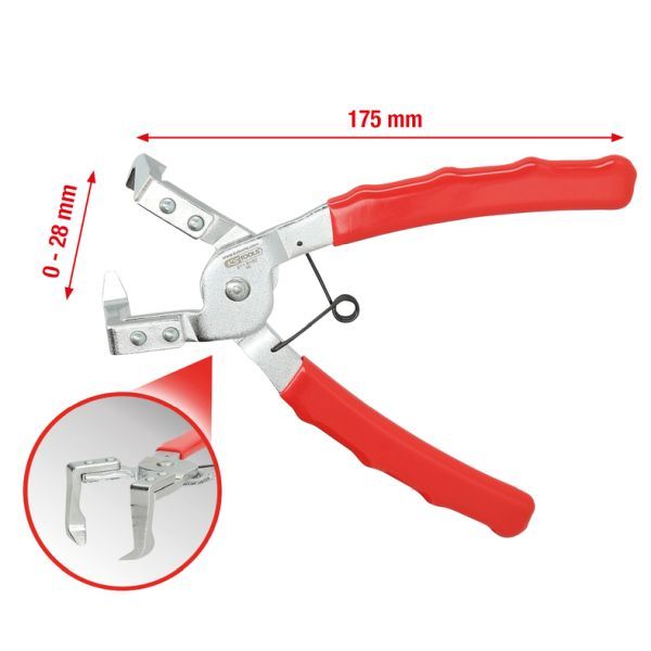 Cleste demontat, nituri expandabile material plastic KS TOOLS 911.8182
