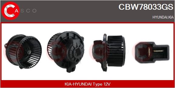 vnitřní ventilátor CASCO CBW78033GS