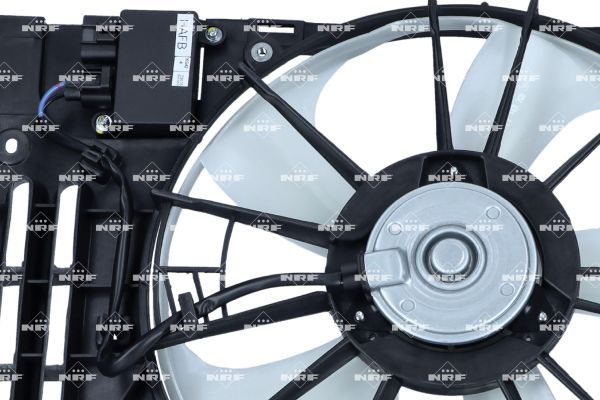 Ventilateur, refroidissement du moteur