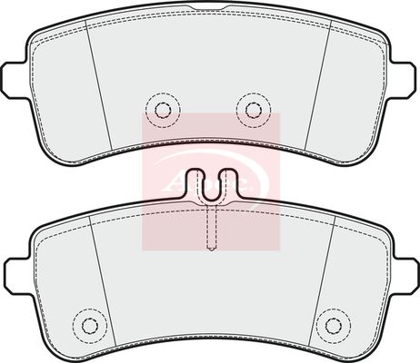 Apec - Rear Brake Pad Set