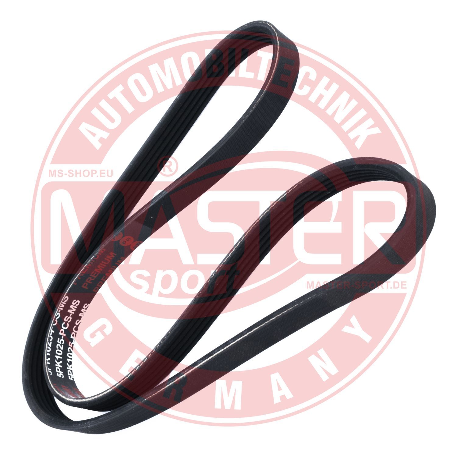 Pasek klinowy wielorowkowy MASTER-SPORT GERMANY 5PK1025-PCS-MS