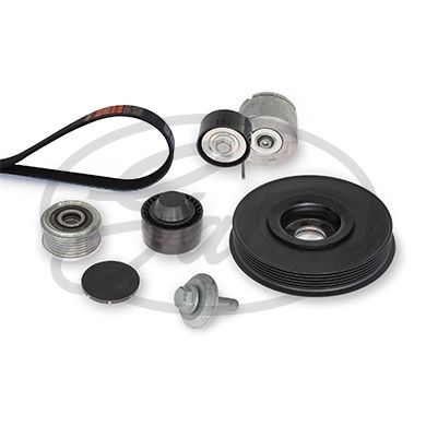 Set curea transmisie cu caneluri GATES K376PK1708