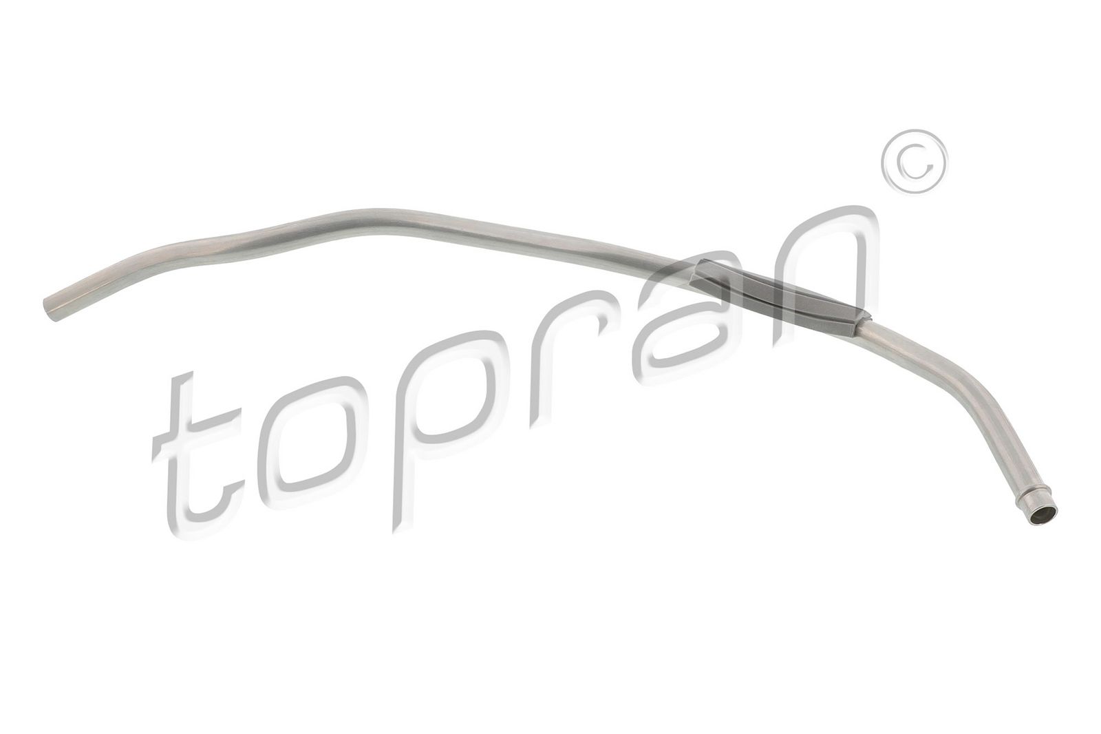 Țeavă de ghidare, cablu de tragere (frână de staționare) TOPRAN 120 714