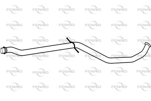Rura wydechowa FENNO P4893