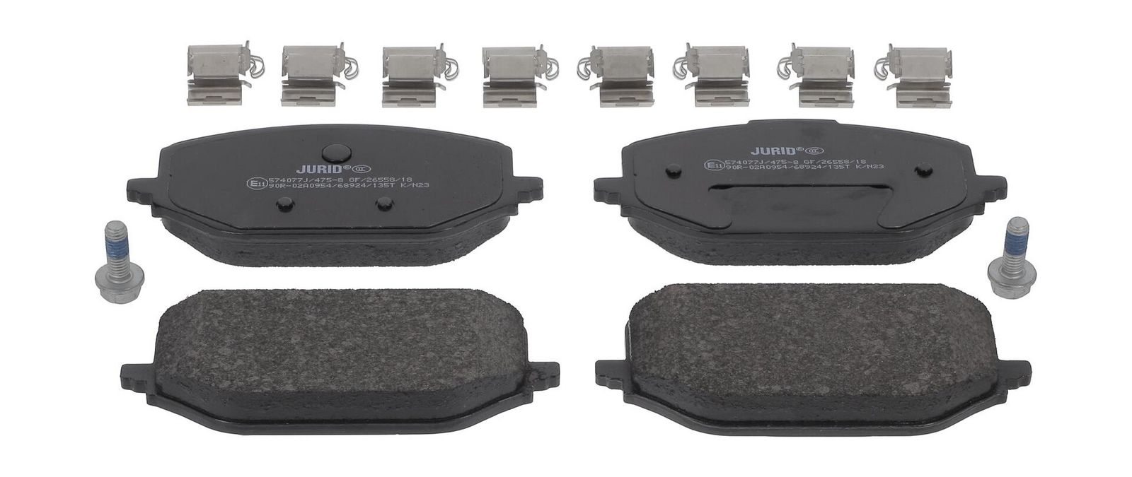 Комплект тормозных колодок, дисковый тормоз