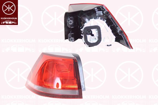 Lampa tylna zespolona KLOKKERHOLM 95350731A1