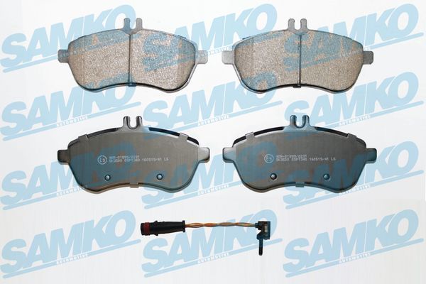 Zestaw klocków hamulcowych, hamulce tarczowe SAMKO 5SP1340A